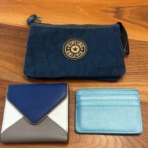 Kipling Small Wallet Lot Bundle